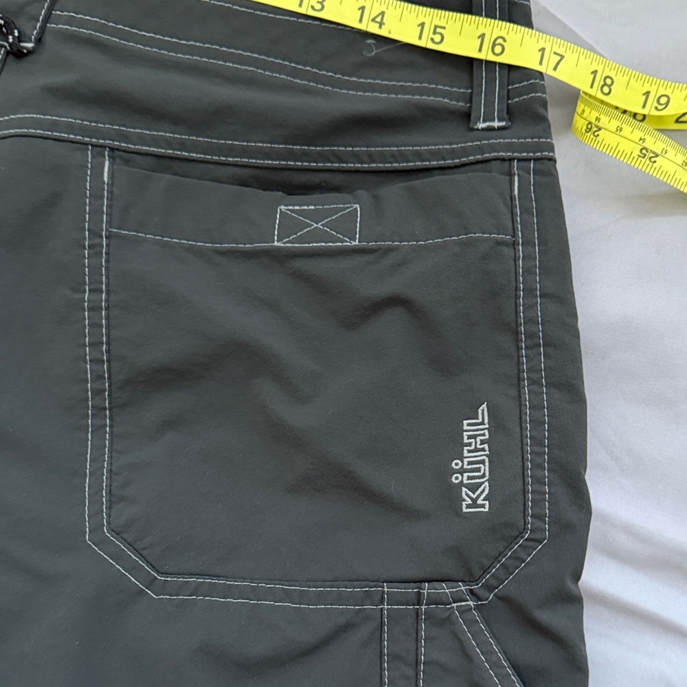 Kuhl Men's Charcoal Cargo Shorts - Picture 6 of 8